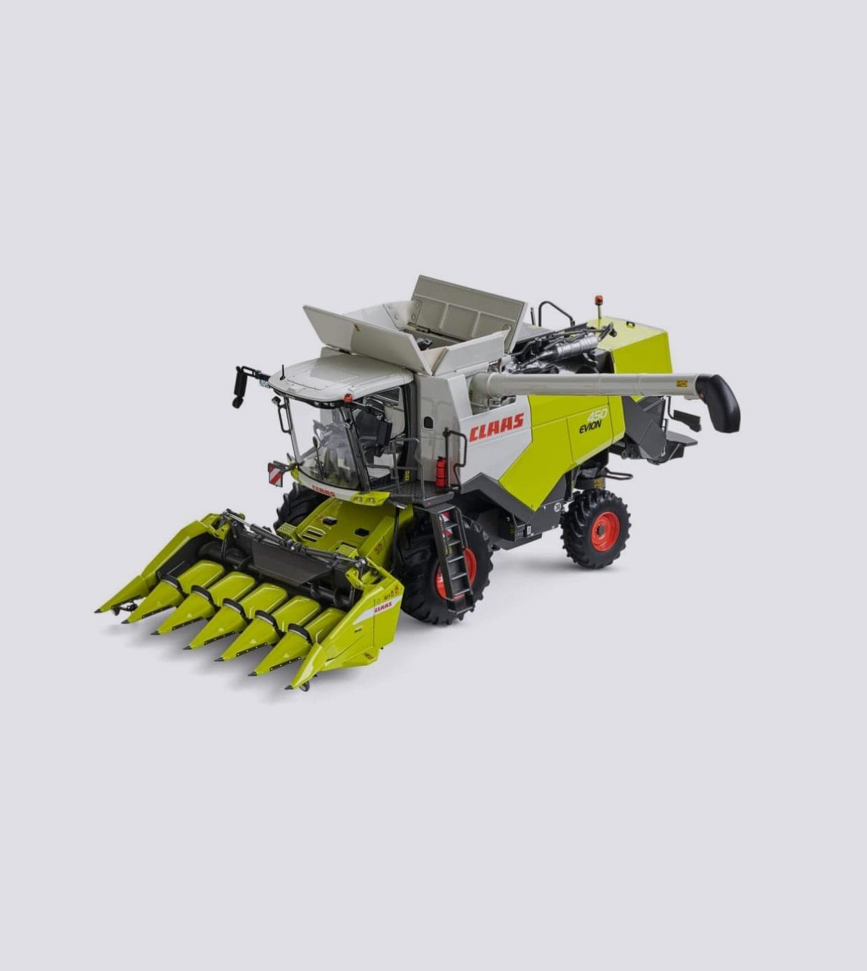 Claas Evion 450 mit Maisgebiss (1:32)