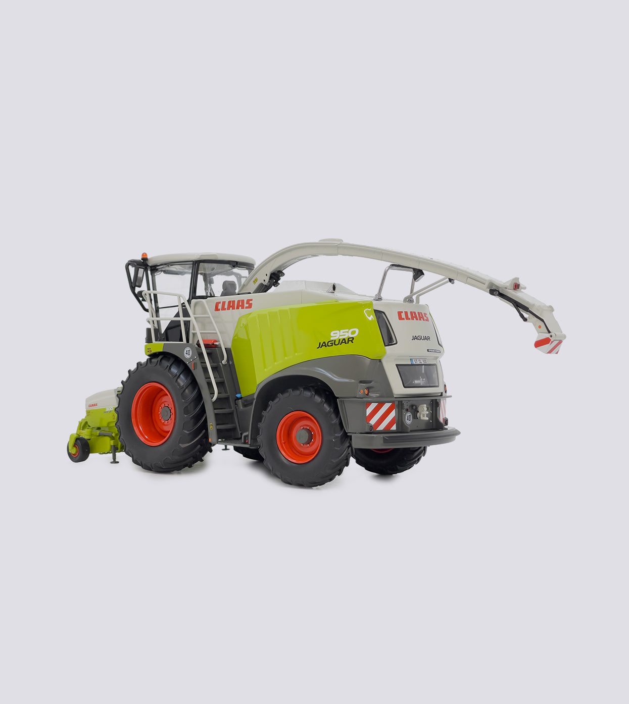 Claas Jaguar 950 Dynamic Power Facelift mit Pick-Up 300 (1:32)