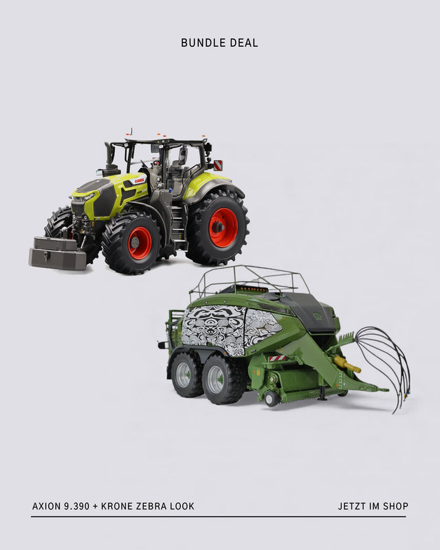 Bundle: Axion 9.390 + Krone Zebra Look (1:32)