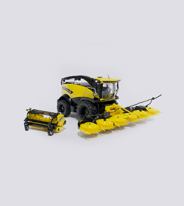 New Holland FR650 mit schwarzen Felgen (1:32)