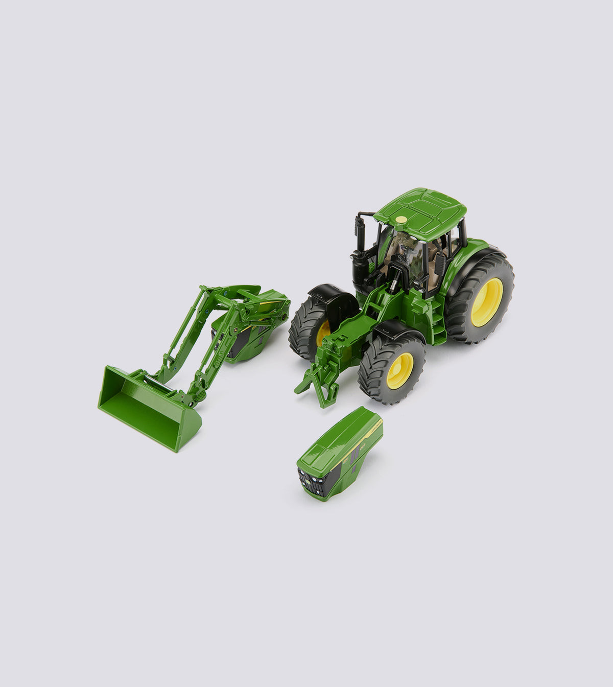 John Deere 6M 220 mit abnehmbaren Frontlader (1:32)