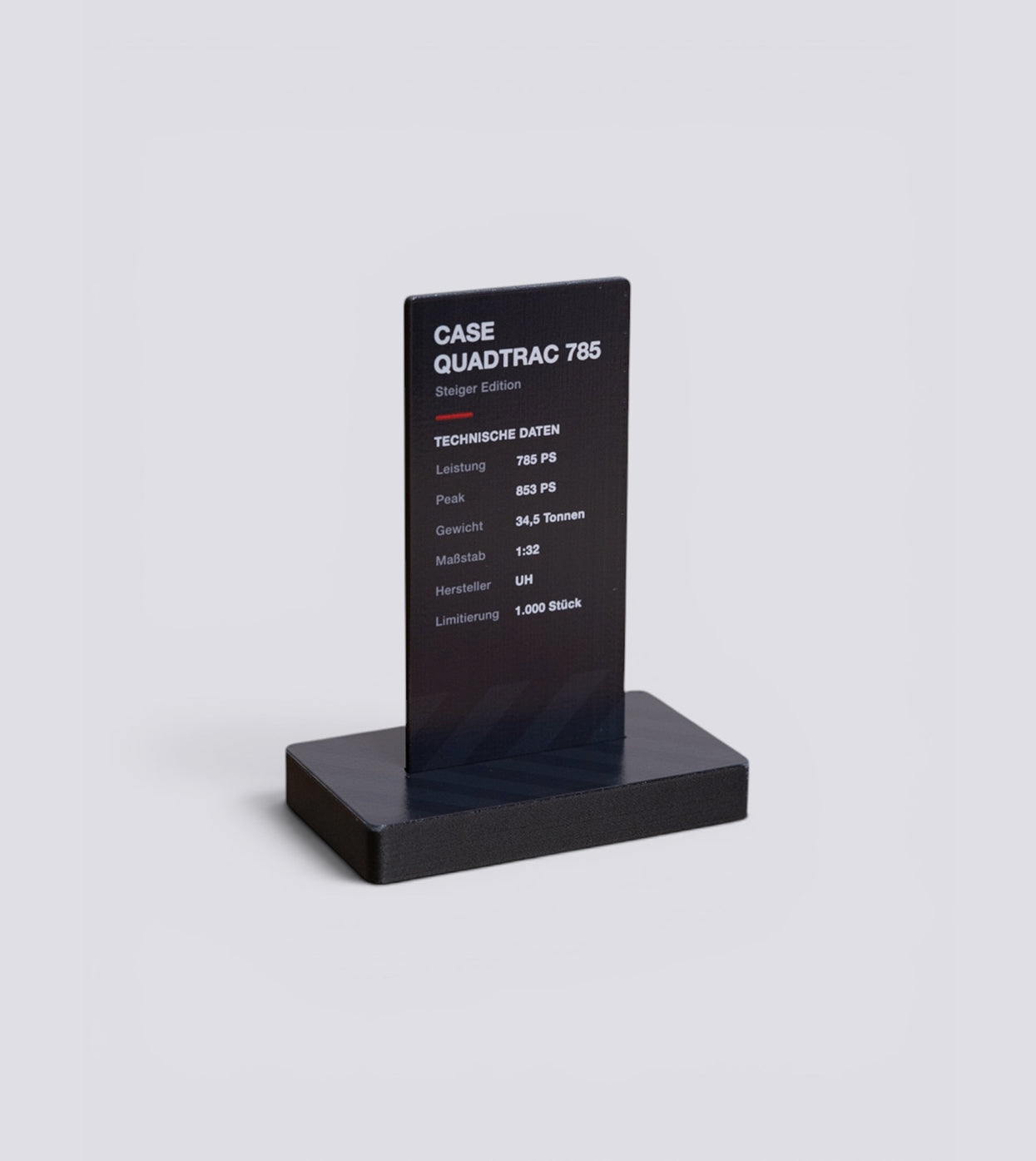 Maschinen Schild - Personalisierbar