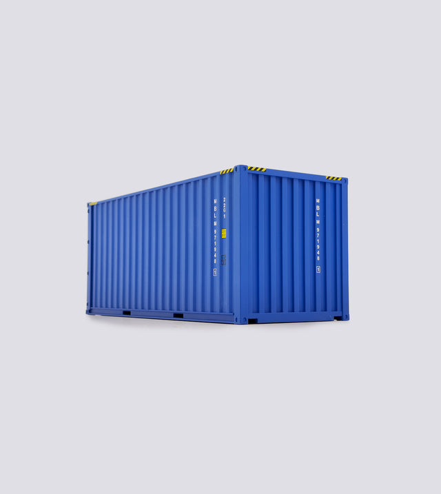 Sea freight container 20ft - color selection (1:32)