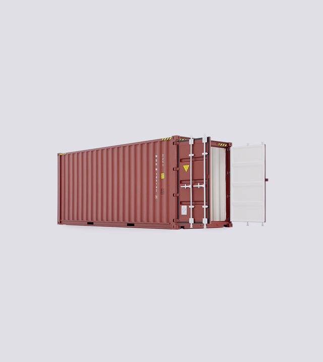 Sea freight container 20ft - color selection (1:32)