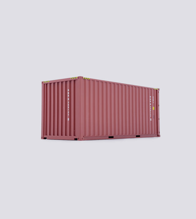 Sea freight container 20ft - color selection (1:32)