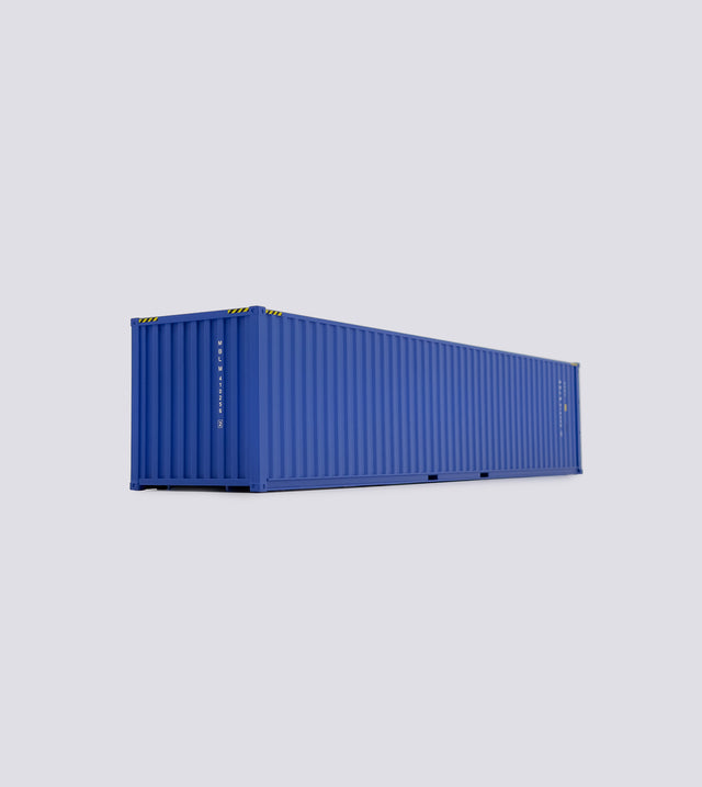 Sea freight container 40ft - color selection (1:32)