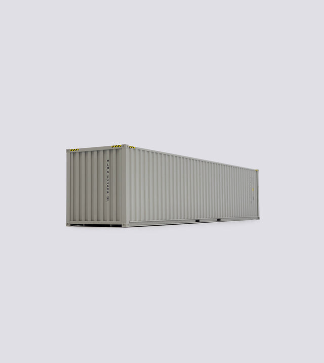 Sea freight container 40ft - color selection (1:32)