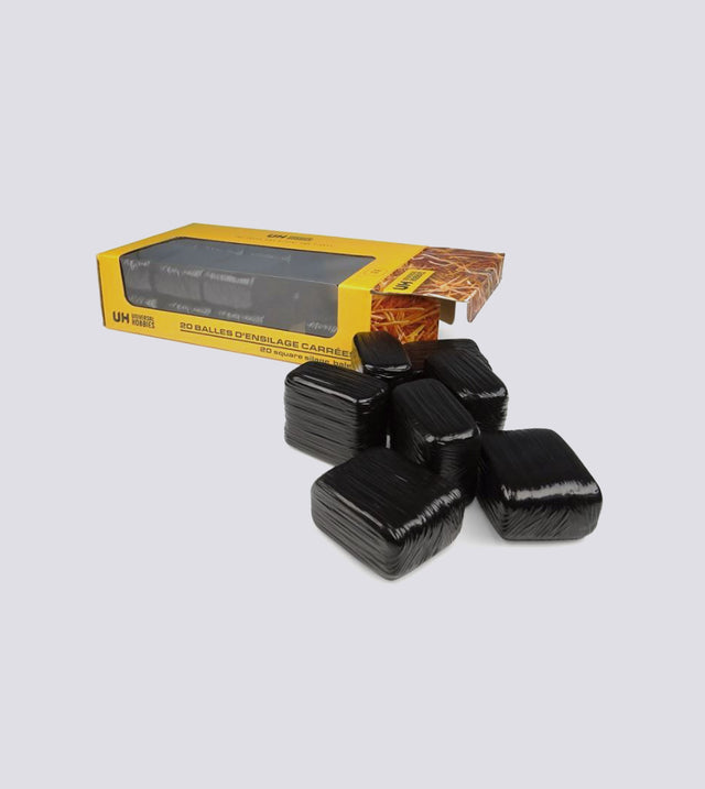 20x Silage Quaderballen - Schwarz (1:32)